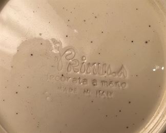 4 Primila Decorative Plates, Made in Italy