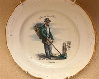 4 Primila Decorative Plates, Made in Italy