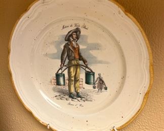 4 Primila Decorative Plates, Made in Italy