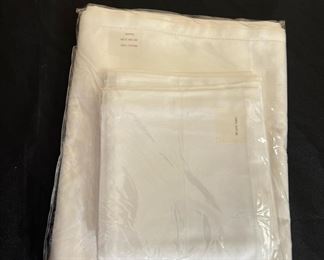 In the Package, White Table Linens