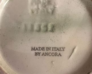 Hand Painted Banana Pitcher, Made in Italy by Ancora