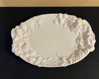 Gumps Ceramic Platter/Serving Tray, Made in Italy - 6627/50
