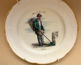 4 Primila Decorative Plates, Made in Italy