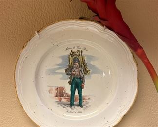 4 Primila Decorative Plates, Made in Italy