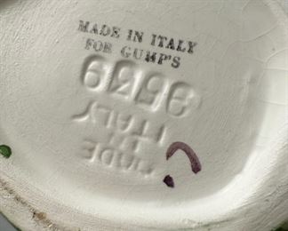 Hand Painted Cauliflower Pitcher, Made in Italy -9539