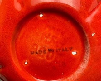 Tomato Pitcher, Hand Painted and Made in Italy