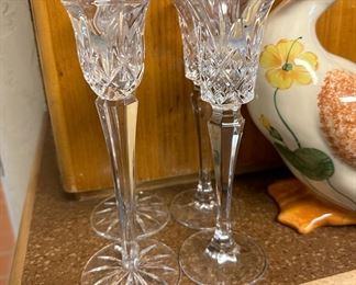 Crystal Candle Stick Holders