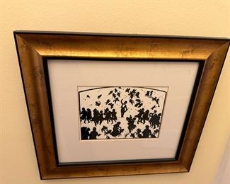 Gold Framed Print of Johann Strauss Otto Bohler