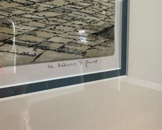 Framed and Signed Print Munched Viktualien Market