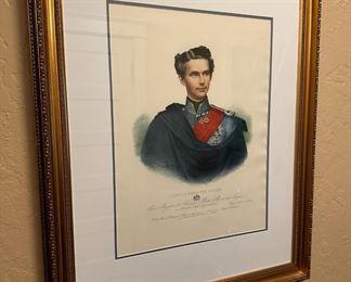 Print of Ludwig II of Bavaria