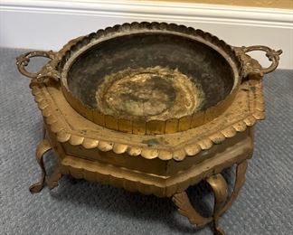 Brass Arabic Fireplace Heater