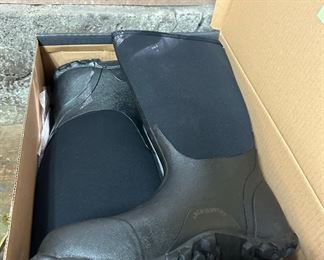 2 Pairs of Bogs Rubber Boots, Size 9, 12