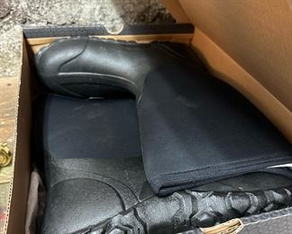2 Pairs of Bogs Rubber Boots, Size 9, 12