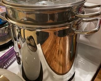 Kirkland Signature Stainless Steel, Pasta Stock Pot, Made in Korea
