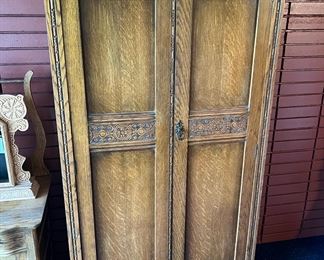 Rustic Two Door Armoire