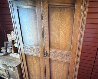 Rustic Two Door Armoire