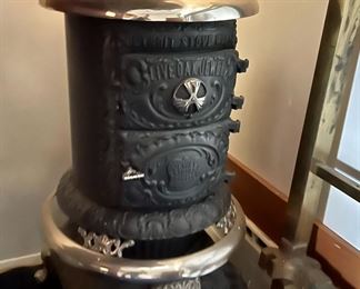 Antique Live Oak Jewel, Potbelly Stove