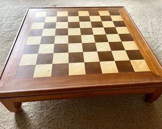 Wooden Chess Board Table