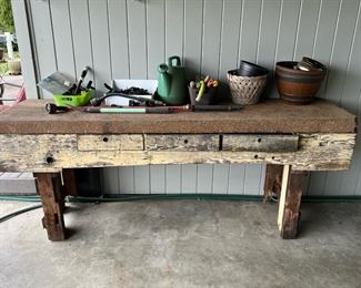 Gardening Tools and Planters