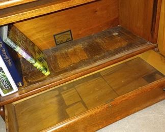 The Globe Wernicke Co. 3 Tier Display Case/Shelf