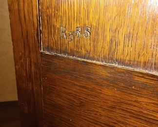 Antique Wood Double Door Wardrobe Armoire