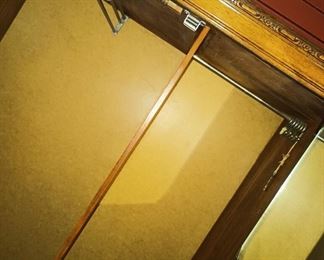 Antique Wood Double Door Wardrobe Armoire