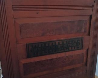 Willimantic Six Gord Antique Spool Cabinet