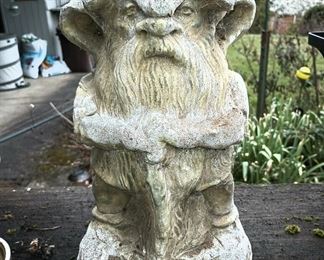 Outdoor Troll Statue