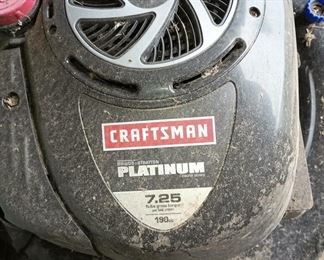 Craftsman Bring and Stratton Platinum Lawn Mower
