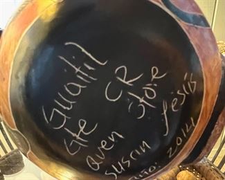 Pottery Jug Made In Guaitil, Costa Rica