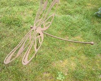 Metal Butterfly Outdoor Decor