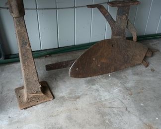Antique Metal Plow