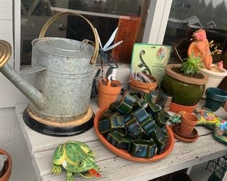Outdoor Decor, Watering Can, Pot Risers