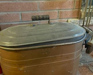 Antique Copper Boiler/Wash Tub