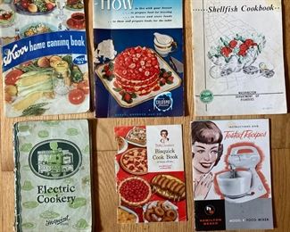 Vintage Cook Books/Brochures
