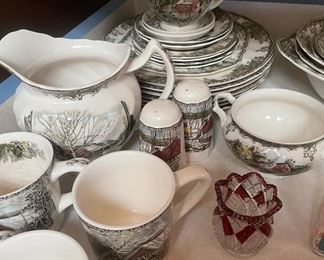 Dinnerware Set - Johnson Bros Friendly Village