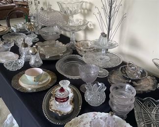 Glassware, Crystal, Fine China