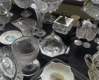 Glassware, Crystal, Fine China