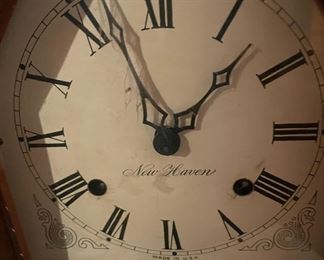 New Haven Mantle Steeple Clock 