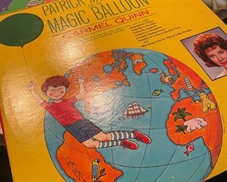 Patrick Muldoon And His Magic Balloon Vinyl Record by Carmel Quinn