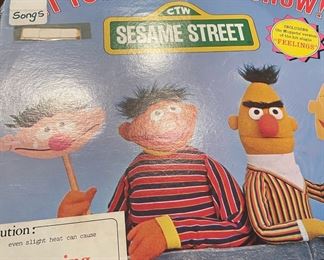 Sesame Street "Let Your Feelings Show!" Vinyl Record