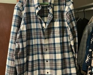 L.L. Bean Flannel Long Sleeve Shirt