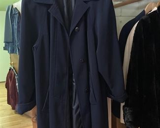 Navy Blue Winter Coat