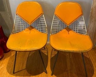 For Restorstion Henry Miller Charles Eames Chairs W Bikini Covers