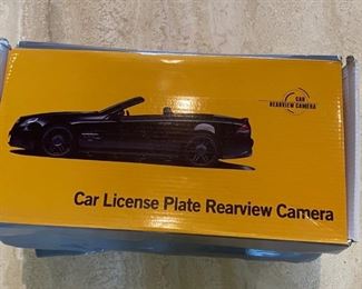 Four Car License Plate Review Cameras