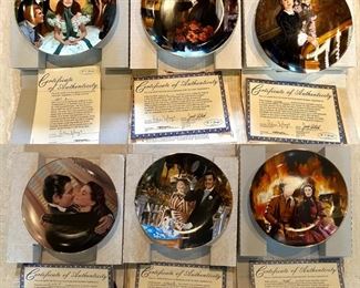Gone With The Wind Collector Plates