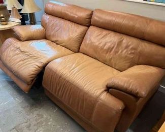 Leather Sofa, Loveseat Chair Set
