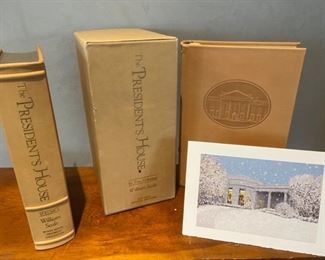 Limited Edition The Presidents House Leather Book Set