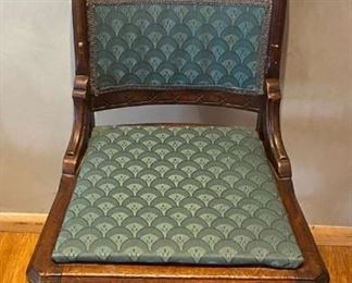 Old Eastlake Wooden Chair
