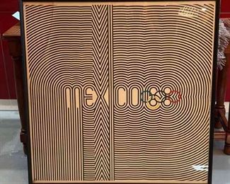 Poster Mexico 1968 Olympic Games